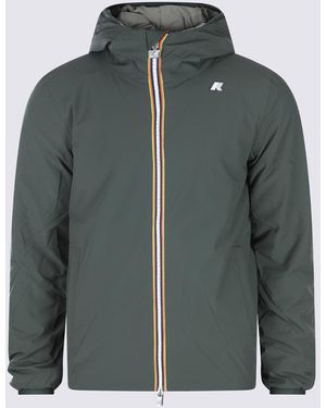 K-Way Jackets Blackish- Oak - Green