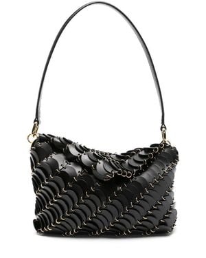 Rabanne Leather Shoulder Bags - Black