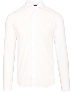 Fedeli Long-Sleeved Shirt Shirts - White