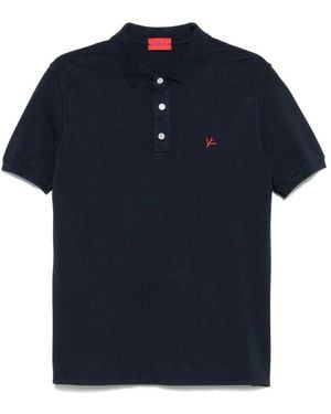 Isaia Maglioni Cotone-Uomo - Blu