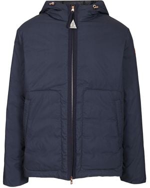 Moncler Genius "Caracara" Short Down Jacket - Blue