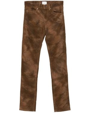 Isabel Marant Pantaloni Kelsie Effetto Sfumato-Donna - Marrone