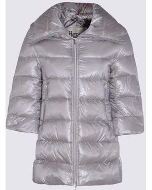 Herno Coats Blacks And Greys - Gray