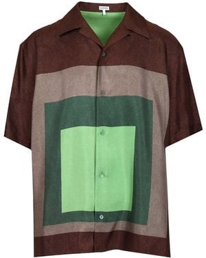 Loewe Albers Bowling Shirt Shirts - Green