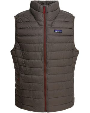 Patagonia Sweater Jackets And Coats Marrone-Uomo - Grigio