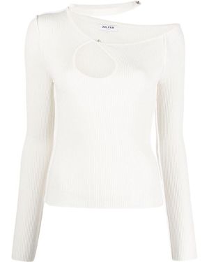 Julfer Top Bianco-Donna
