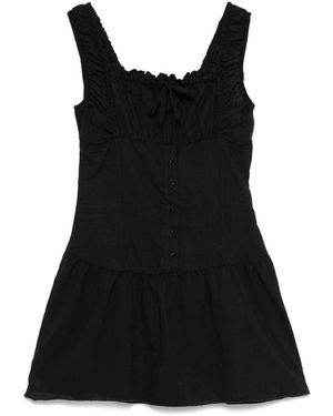 Frankie's Bikinis Abiti Cotone-Donna - Nero