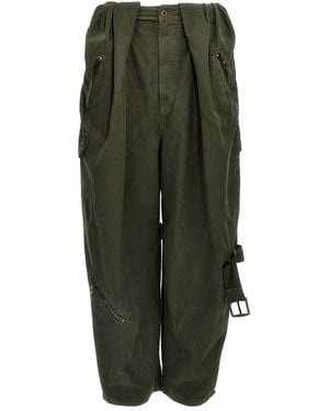 Loewe 'Balloon Cargo' Trousers - Green