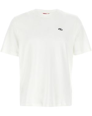 DIESEL T-Adjust-Doval-Pj T Shirt Bianco-Uomo