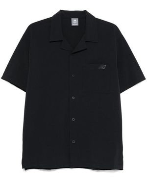 New Balance Shorts Nero-Uomo