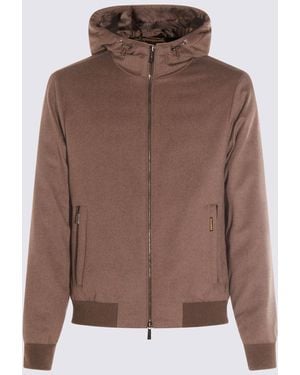 Moorer Coats Nut - Brown