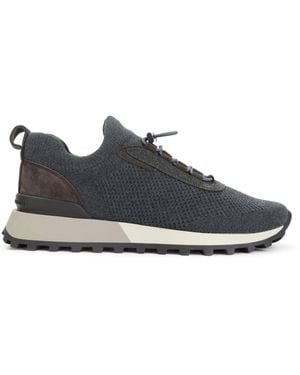 Brunello Cucinelli Sneakers Black - Blue