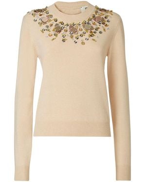 Fendi Pullover A Girocollo-Donna - Neutro
