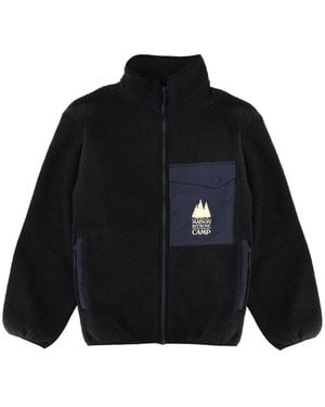 Maison Kitsuné Fleece Jacket - Blue