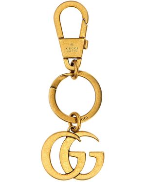 Gucci Doppia G Portachiavi Oro-Uomo - Metallizzato