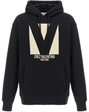 Valentino Garavani Hoodie Sweatshirt - Blue