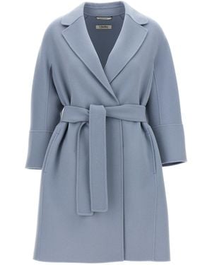 Max Mara 'Arona' Coat - Blue