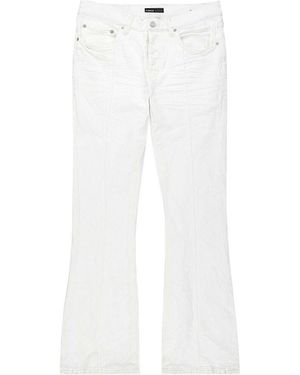 Purple Brand Denim Bootcut Jeans - White