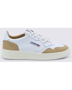 Autry Sneakers Wht/Copper-Uomo - Bianco