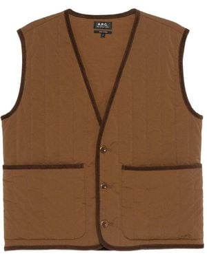 A.P.C. Jackets - Brown