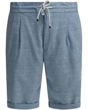 Brunello Cucinelli Shorts Light - Blue