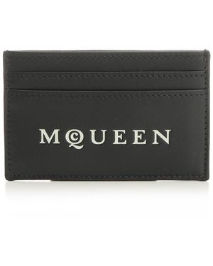 McQueen Card Holder Wallets Black