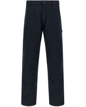 Moncler Cotton Trousers - Blue
