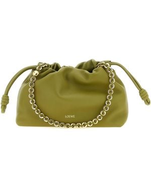 Loewe Flamenco Purse Crossbody Bags - Green