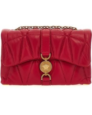 Versace Mini Kleio Clutch Rosso-Donna