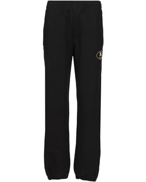 Burberry Joggers Trousers Nero-Uomo