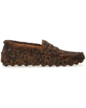 Tod's Moccasin "Gommino Macro"-Donna - Marrone