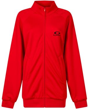 Balenciaga Back Tracksuit Dress - Red