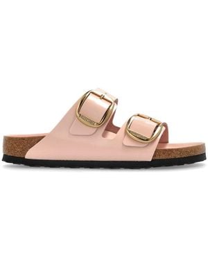 Birkenstock Leather Slippers - Pink