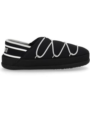 Moon Boot Slipper "Icon" - Black