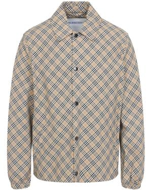 Burberry Jackets Nude & Neutrals - Grey