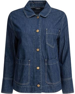 Max Mara Giacche Blu-Donna