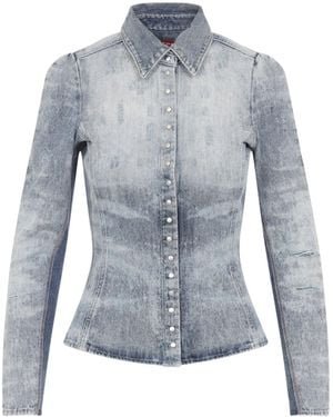 DIESEL Shirts Blue