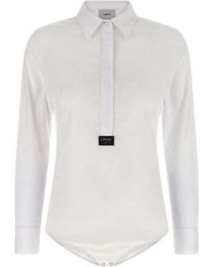 Coperni Shirt Bodysuit Tops - White