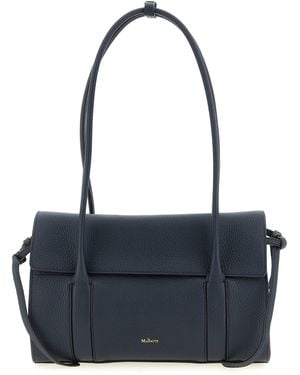 Mulberry Small Soft Bayswater Shoulder Bags Blue