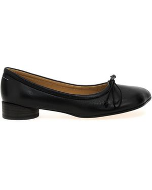 MM6 by Maison Martin Margiela Anatomiche Ballet Flats Flat Shoes Nero-Donna - Marrone