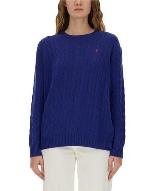 Polo Ralph Lauren Wool Pullover Jumper - Blue