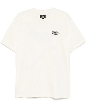 Converse Polyester T Shirts - White