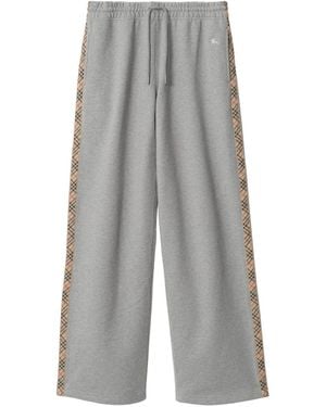 Burberry Cotton Sweatpants - Grey