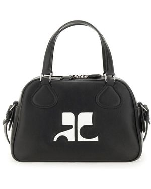 Courreges Bowling Bag "Reedition"-Donna - Nero