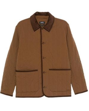 A.P.C. Jackets - Brown