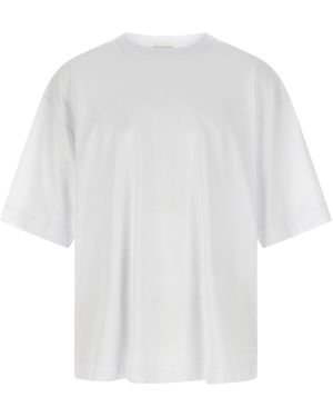 Dries Van Noten Hein T Shirt Bianco-Uomo