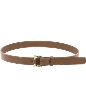 Ferragamo Gancini Belts - Brown