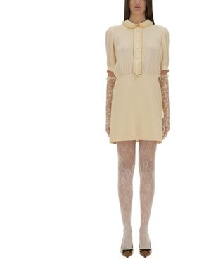 Valentino Garavani Dress Dresses Beige - Yellow