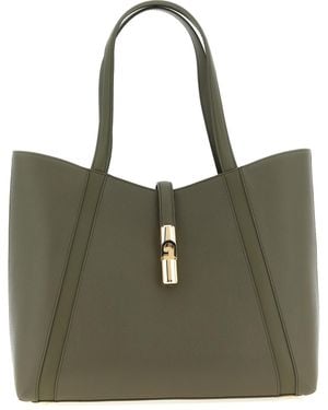 Furla Goccia L Tote Bag - Green