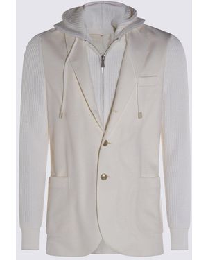 Eleventy Jackets Light And Natural - Grey